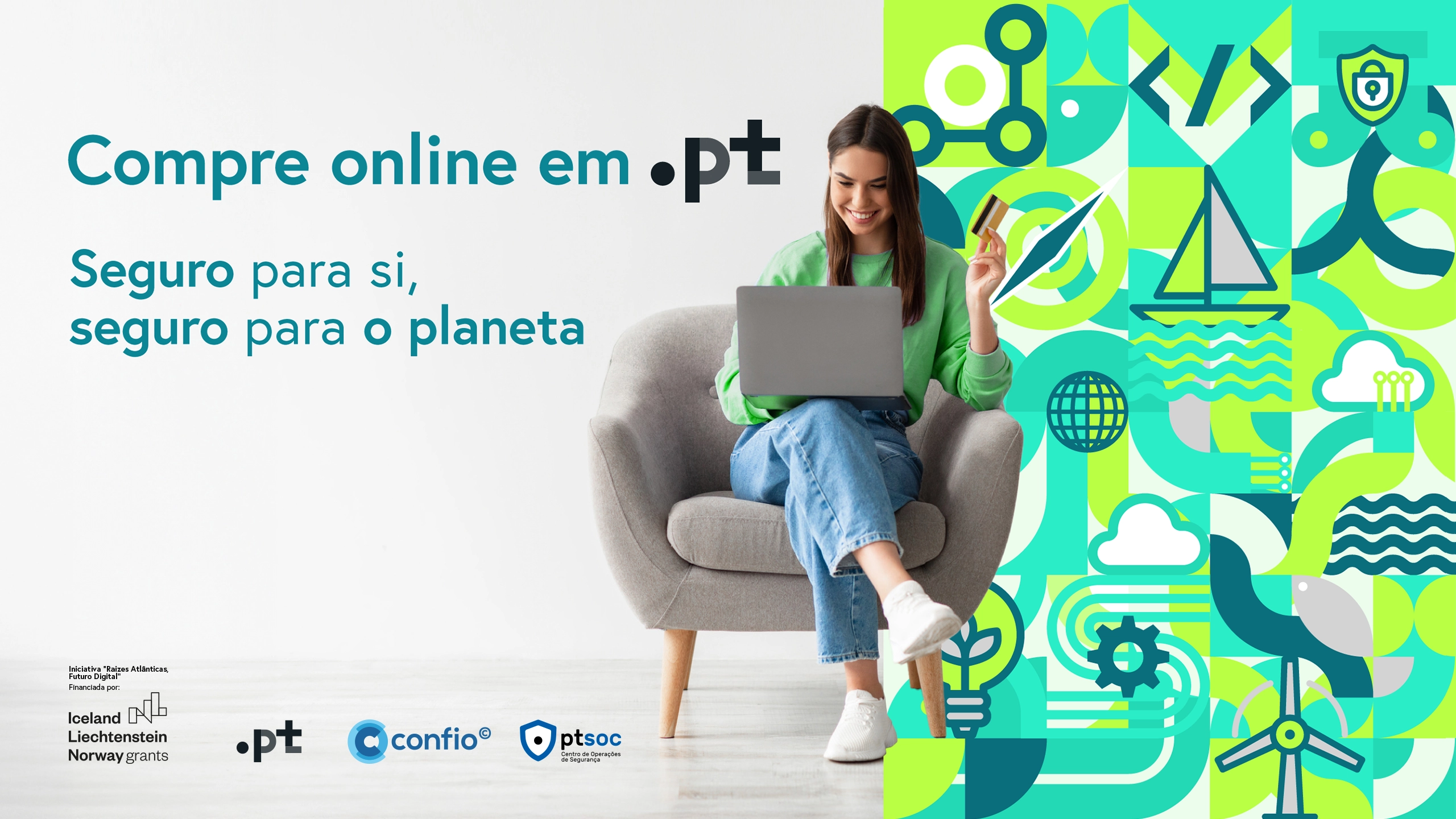 Compre online em .pt: seguro para si, seguro para o planeta